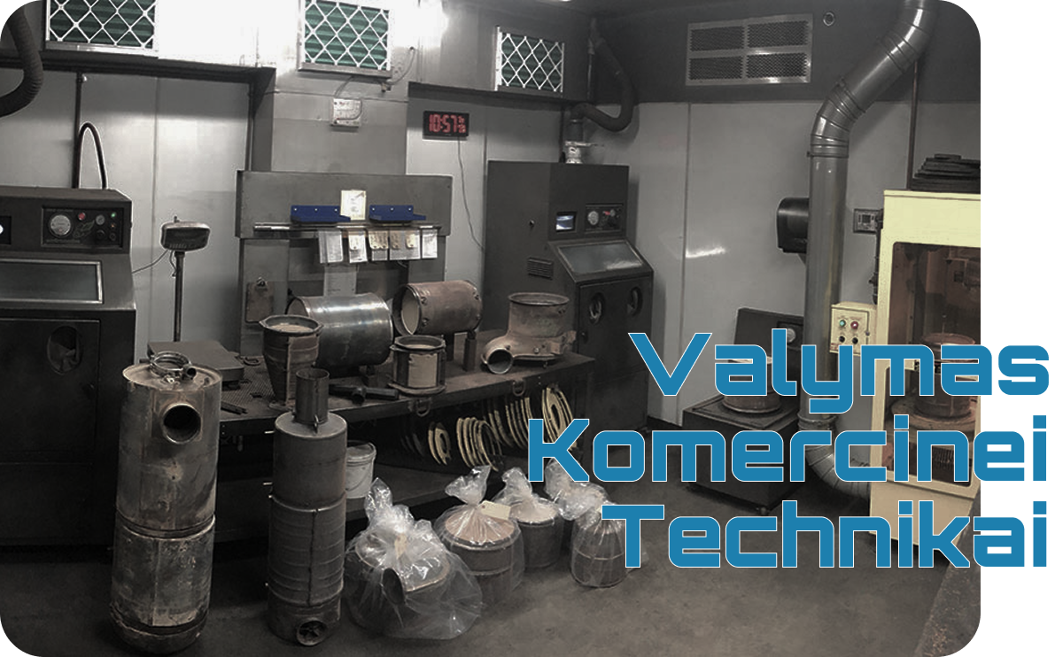 Katalizatoriai Dpf filtrai Duslintuvų Centras Image